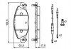 Колодка тормозов. диск. CITROEN C5 2.0,2.5,3.0i-04 передн. (выр-во) BOSCH 0986424581 (фото 2)