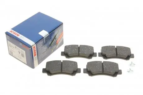 Гальмівні колодки дискові BOSCH 0986424626