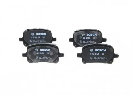 Колодка тормозов. диск. TOYOTA CAMRY 2.2, 3.0 24V, 3.0 V6 99-01 передн. (выр-во) BOSCH 0986424639