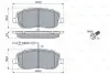 Тормозные колодки, дисковые. BOSCH 0 986 424 789 (фото 7)