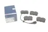 Колодка гальм. диск. AUDI, CITROEN, FIAT, FORD, LANCIA, PEUGEOT, SEAT, VW задн. BOSCH 0986424813 (фото 1)