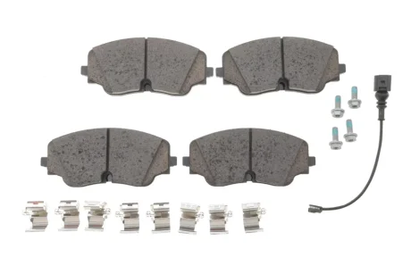 Колодки гальмівні (передні) Audi A3 20-/VW Golf VIII 19-/Tiguan/Arteon 20- (+датчик) BOSCH 0 986 460 162