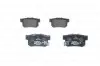 Колодка тормозов. диск. HONDA ACCORD задн. (выр-во) BOSCH 0 986 461 006 (фото 1)