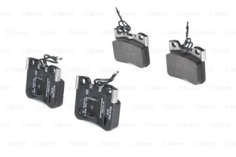 Гальмівні колодки, дискові BOSCH 0986461130