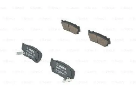 Гальмівні колодки перед. SUZUKI Vitara 1,6 88- BOSCH 0986461750