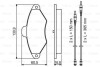 Гальмівні колодки BOSCH 0986461757 (фото 8)