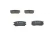 Колодка тормозов. диск. MITSUBISHI L300, L400 задн. (выр-во) BOSCH 0 986 461 768 (фото 2)