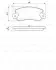 A_Колодки гальмівні дискові ALFA ROMEO 164/FIAT Croma90 -98 BOSCH 0986461770 (фото 1)