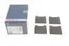 Колодка тормозов. диск. AUDI, BMW, FORD, MB, OPEL, PORSCHE, VW, VOLVO задн. (выр-во) BOSCH 0986466302 (фото 1)