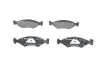 Колодка тормозов. диск. FORD ESCORT передн. (выр-во) BOSCH 0 986 466 402 (фото 1)