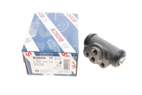 Цилиндр тормозной рабочий BOSCH 0 986 475 718