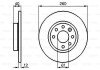 VOLVO гальмівний диск передній 440-460 -96 BOSCH 0986478386 (фото 1)