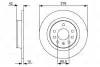 Диск тормозной BOSCH 0 986 479 515 (фото 1)