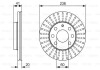 Гальмівний диск - заміна на 0986478192 BOSCH 0986479840 (фото 1)