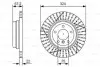 Тормозной диск BOSCH 0986479A78 (фото 1)