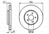 Диск гальмівний (передній) Ford Mondeo III 00-07/Jaguar X-Type 01-09 (300x24) BOSCH 0 986 479 B44 (фото 6)