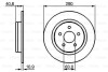 Диск тормозной (задний) Ford C-max/Focus II/Volvo C30/C70/S40/V50 04-12/V40 12-(280x11) BOSCH 0 986 479 B81 (фото 6)