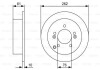 Диск гальмівний (задній) Hyundai Sonata 06-10/Tucson/Kia Sportage 04- (262x10) BOSCH 0 986 479 C03 (фото 6)