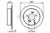 Тормозной диск BOSCH 0986479C61 (фото 1)
