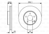 Диск тормозной (передний) MB E-class (W211/S211) 02-09 (295x28) BOSCH 0 986 479 R99 (фото 1)