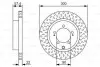 Диск гальмівний MITSUBISHI Lancer EVO IX/VIII 2,0 4G63 R \'\'04>> BOSCH 0986479T33 (фото 1)