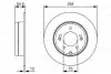 Диск тормозной (задний) Hyundai Elantra/Sonata 11- (284x10) BOSCH 0986479T49 (фото 1)