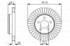 Тормозной диск BOSCH 0986479U04 (фото 1)