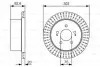 Диск тормозной BOSCH 0986479V26 (фото 1)