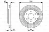 Диск гальмівний NISSAN/INFINITI Armada/Titan/QX56 \&#039;\&#039;F \&#039;\&#039;4,5-5,6 \&#039;\&#039;03&gt;&gt; BOSCH 0986479W45 (фото 1)