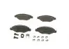 Колодка тормозов. диск. PEUGEOT 206 передн. (выр-во) BOSCH 0 986 494 039 (фото 1)
