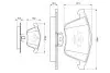 Тормозные колодки, дисковые. BOSCH 0986494077 (фото 2)