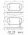 Тормозные колодки дисковые BOSCH 0986494160 (фото 8)