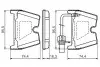 Колодки тормозные (передние) Audi A4/A5/A6/VW Phaeton 02-17 (Brembo) (с датчиком) (95.5x74.4x16.3) BOSCH 0 986 494 216 (фото 17)