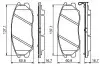 Гальмівні колодки BOSCH 0 986 494 347 (фото 2)
