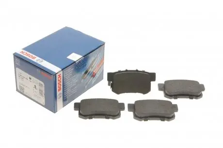 Колодка тормозов. диск. HONDA ACCORD задн. (выр-во) BOSCH 0986494358