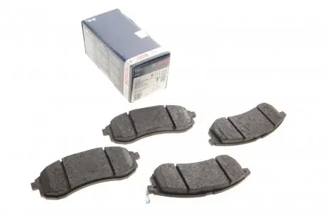 Колодки тормозные дисковые (комплект 4 шт) BOSCH 0986494362