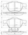Гальмівні колодки дискові BOSCH 0986494485 (фото 1)