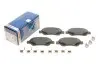 Гальмівні колодки (передні) Citroen С1/Peugeot 107 05-/108 14-/Toyota Aygo 05- (з аксесуарами) BOSCH 0986494606 (фото 1)
