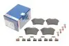 Гальмівні колодки (задні) Citroen Berlingo/Peugeot 308/Partner 08- (з притискною пластиною) BOSCH 0986494646 (фото 1)