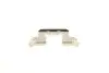 Колодки тормозные (передние) Ford Fiesta 08-/Mazda 2 07-15 (с прижимной пластиной) BOSCH 0986494652 (фото 9)