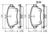 Колодки тормозные BOSCH 0986494663 (фото 2)