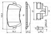 Гальмівні колодки. BOSCH 0 986 494 731 (фото 1)