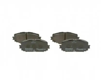 Гальмівні колодки дискові BOSCH 0986494770