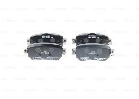 Гальмівні колодки, дискові BOSCH 0 986 494 816