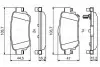 Гальмівні колодки, дискові BOSCH 0 986 494 816 (фото 7)