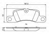 A_Колодки гальмівні дискові PORSCHE - знято з вир-ва BOSCH 0986494869 (фото 1)