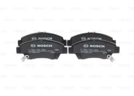 Колодки гальмівні (передні) Honda Jazz 07-/City V 09- BOSCH 0986494896