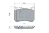 Гальмівні колодки, дискові BOSCH 0 986 494 968 (фото 8)