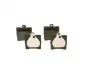 ДИСКОВІ КОЛОДКИ ЗАДНІ PREMIUM2 BOSCH 0 986 495 080 (фото 1)
