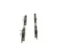ДИСКОВІ КОЛОДКИ ПЕРЕДНІ PREMIUM2 BOSCH 0 986 495 110 (фото 3)